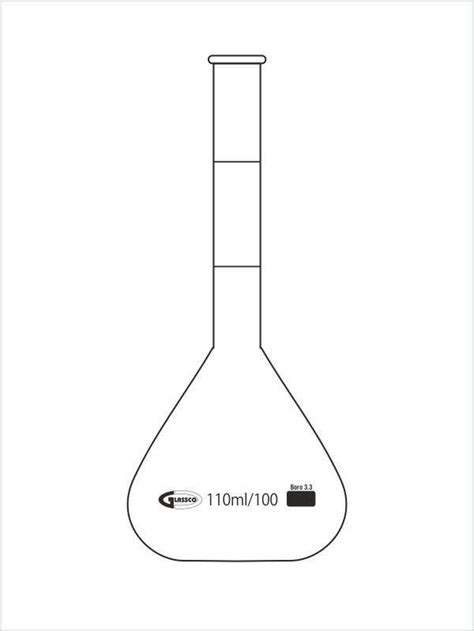 Volumetric Flask Diagram