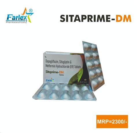 SITAGLIPTIN 100 MG DAPAGLIFLOZIN 10 MG METFORMIN 1000 MG Farlex