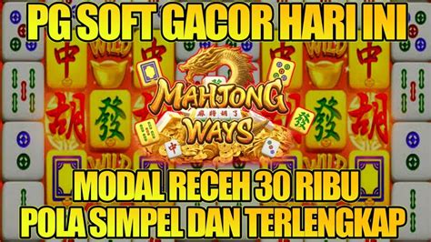 Pg Soft Gacor Hari Ini Pola Gacor Mahjong Ways 1 Hari Ini Mahjong Ways 1 Hari Ini Youtube