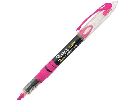 Sharpie Accent Liquid Pen Style Highlighter Chisel Tip Fluorescent Pink