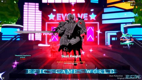 Skull Knight Unevo Showcase The Eclipse Update 15 Anime Adventures