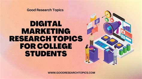 199+ Brilliant Digital Marketing Research Topics for College Students