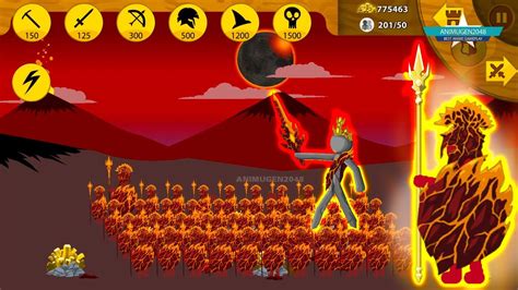 Stick War Legacy Hack Mod Mini Giant Boss Lava Spearton Weeklys