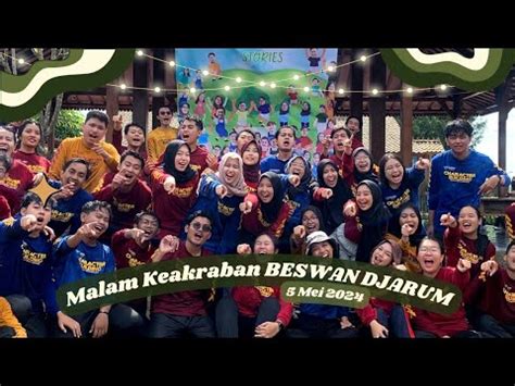 AFTER MOVIE MALAM KEAKRABAN BESWAN 5 MEI 2024 YouTube