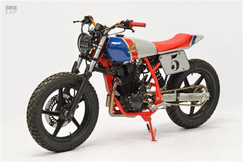 Daily dose: A Honda Twister street tracker with HRC vibes | Bike EXIF