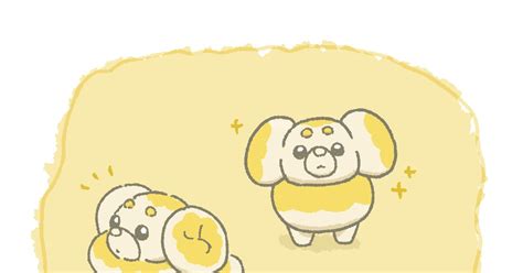 ポケモン パピモッチ 泥酔おもらし犬のイラスト Pixiv