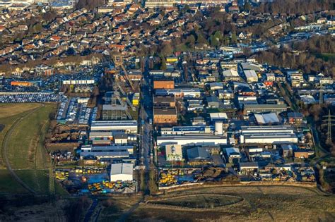 Hamm Von Oben F Rdert Rme Der Ehemaligen Zeche Radbod Im Gewerbe Und