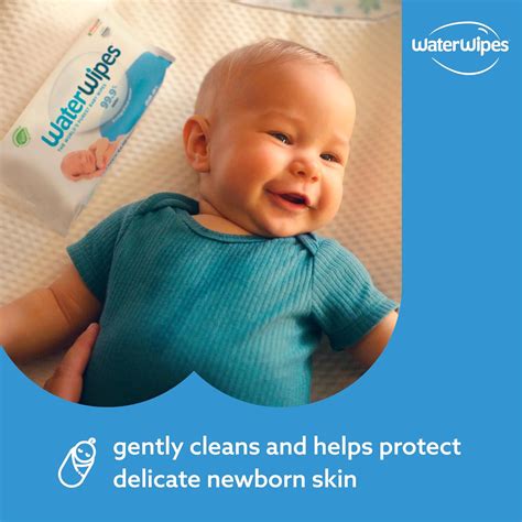 Waterwipes Plastic Free Original Baby Wipes 999 Water Based Wipes