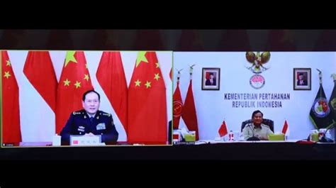 Menhan Prabowo Menhan China Bahas Peningkatan Kerja Sama Militer Harian Inhua Online