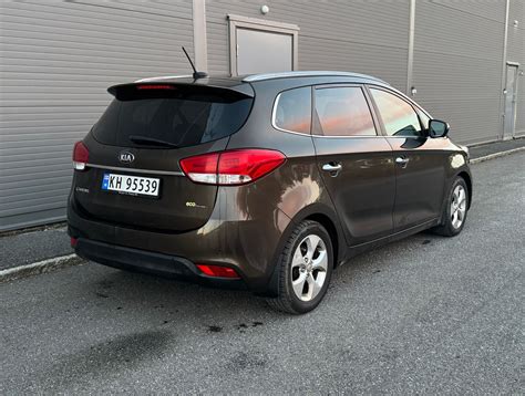 Bruktbil Til Salgs Kia Carens 2014 Brun 116 Hk Stasjonsvogn