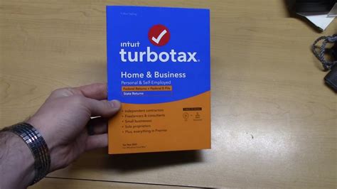 TurboTax 2021 Home Business Unboxing And Installation Costco Item