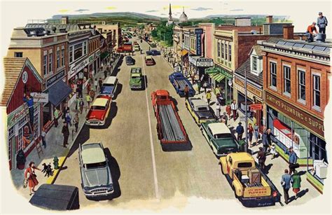 1950s Main Street Roger Wilkerson The Suburban Legend Photo