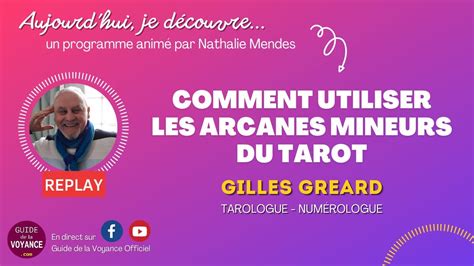 Comment Utiliser Les Arcanes Mineurs Du Tarot Avec Gilles Greard