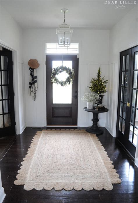 Simple Entryway Christmas Decor Dear Lillie Studio