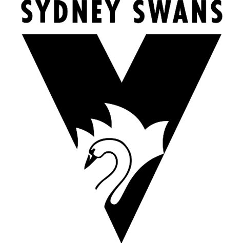 Sydney Swans logo vector SVG, PNG download free