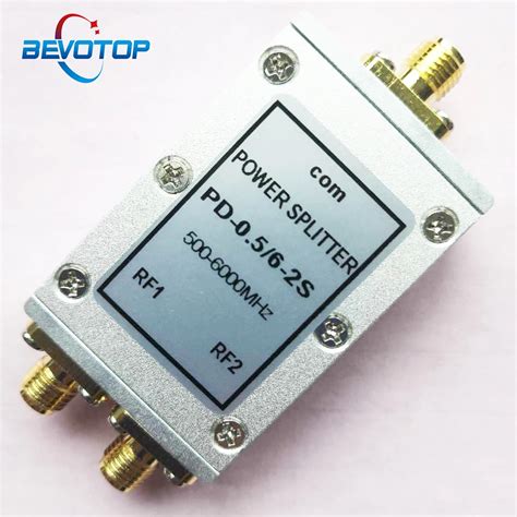 SMA Microstrip Power Splitter One Point Two 0 5GHz 6GHz RF Power