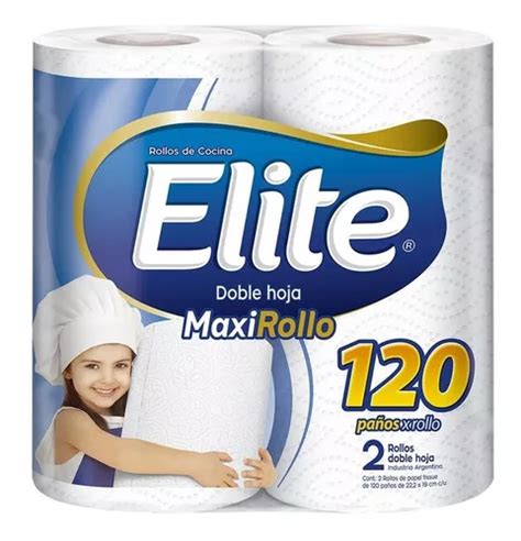 Papel De Cocina Maxi Rollo Elite Servilleta Pa Os Mercadolibre