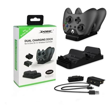 Dock Duplo Carregador Xbox One S Controle 2 Baterias No Shoptime