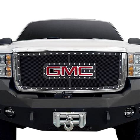 Apg Gmc Sierra Pc Rivet Style Black Mm Wire Mesh