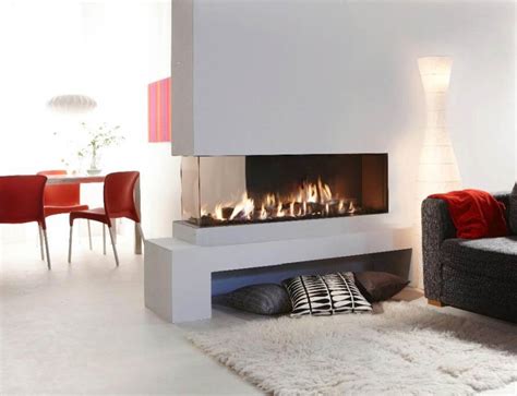 16 Gorgeous Double Sided Fireplace Design Ideas, Take A Look ! - Harp Times