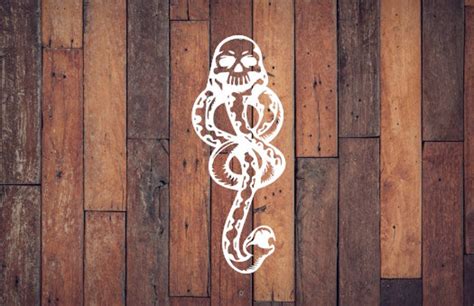 Harry Potter Decal Death Eaters Mark Decal Etsy