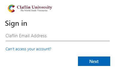 Claflin Moodle Log In Claflin University