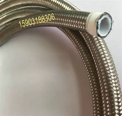 An 6 An6 Stainless Steel Braided Ptfe Fuel Line Oi Vicedeal