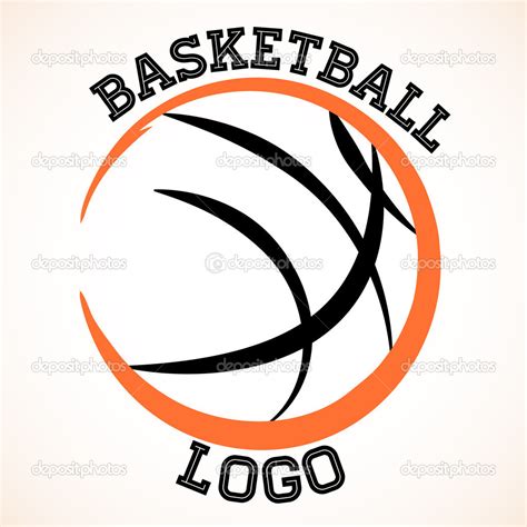 15 Basketball Vector Logo Images Basketball Outline Vector Free