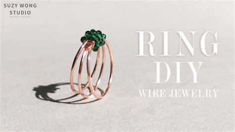 Simple Ring Easy Ring Diy Ring Wire Wrap Ring Tutorial Diy Jewelry How To Make Youtube