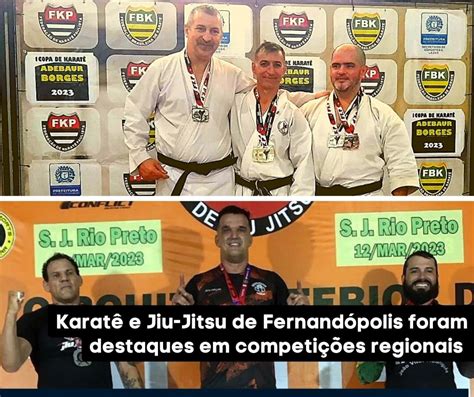 Atleta De Jiu Jitsu é Campeão E Karatê é Vice Campeão Fernandópolis