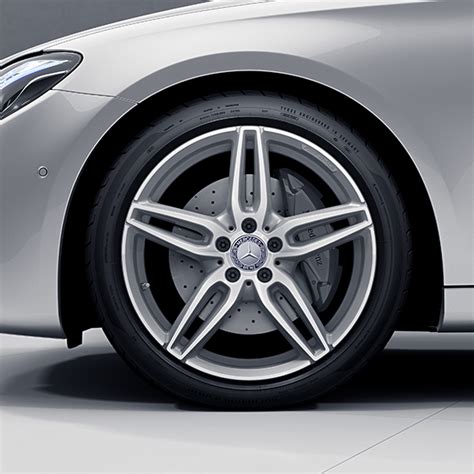 E Amg Double Spoke Rim Set Inch Titanium Grey E Class W