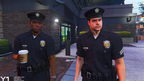 Beta Lspd Cop Ped Model Gta Mods