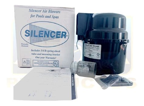 Soplador Hidromasaje Silencer Air Supply 1 Hp 110v Alberca Meses Sin