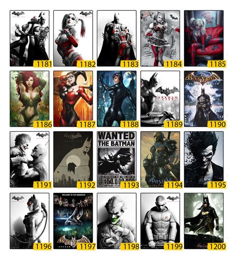 Poster Quadro Batman Arkham City Playstation 4 X Box 360 A3