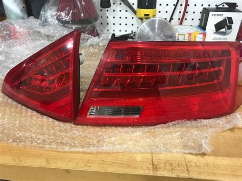 Audi A5 2014 LED Tail Lights Rear Lamps Full SET Fits Audi A5 S5 RS5 2 Door Facelift OEM ...