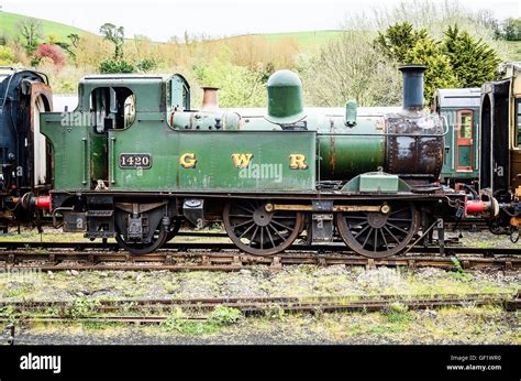 Old Gwr Tank Engine From The 1930s In South Devon Uk Stock Photo Alamy