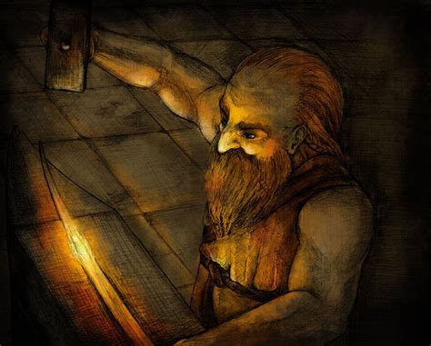 Dwarven Crafts by RatatoskAS.deviantart.com on @DeviantArt | Norse mythology, Mythology art, Norse