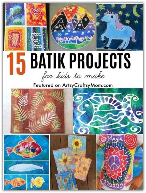 15 Beautiful Batik Art Projects For Kids Artofit