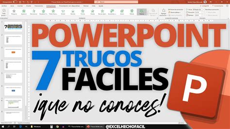 7 TRUCOS fáciles CON POWERPOINT que no conoces YouTube