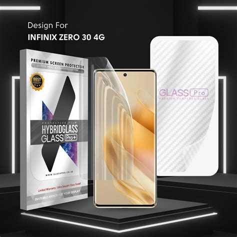 Jual Hybrid Glass Premium Anti Gores Hydrogel Infinix Zero 30 4g Full