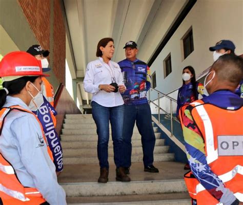 La Presidente De Bolipuertos Supervisa Instalaciones Del Puerto El