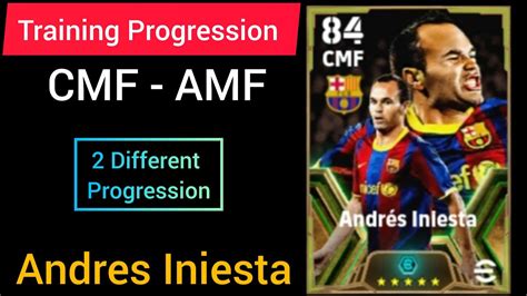 Epic Andres Iniesta Efootball Max Training Progression Of Spanish