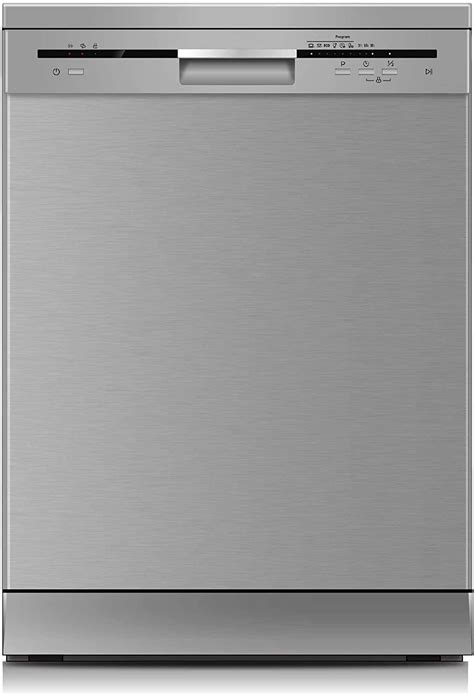 Siemens 5 Programs 12 Place Settings Free Standing Dishwasher Silver