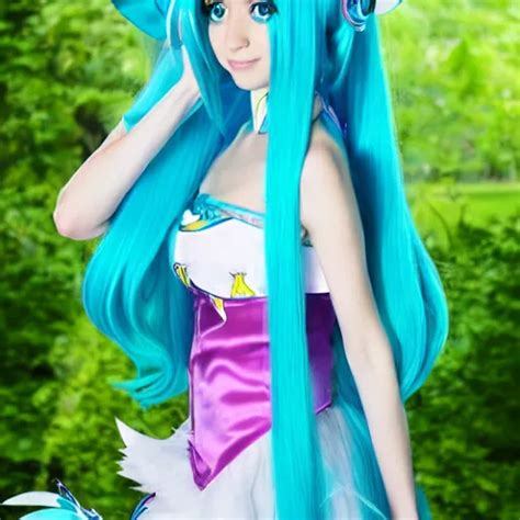 Hatsune Miku Cosplay Winx Club Bloom Doll Stable Diffusion Openart