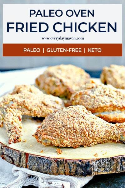 Crispy Paleo Oven Fried Chicken Everydaymaven™