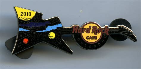 Orlando Hard Rock Cafe Guitar Pin Guitar Pins Music Items Hard Rock