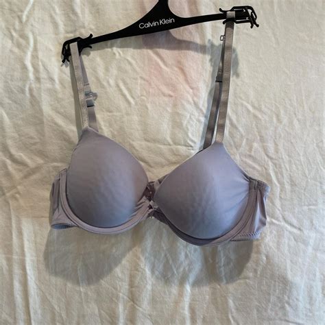 Purple T Shirt Bra That’s Soooo Comfy Marked As 32a Depop