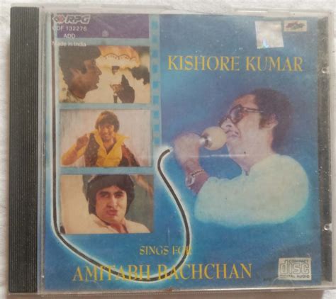 Kishore Kumar Sings For Amitabh Bachchan Hindi Audio Cd - Tamil Audio ...