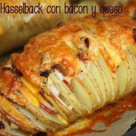 Hasselback de Patatas Tentación con Bacon y Queso Roombo es