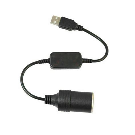 Superior USB A Stecker Auf 12 V Auto Zigarettenanz Nder Buchse Buchse